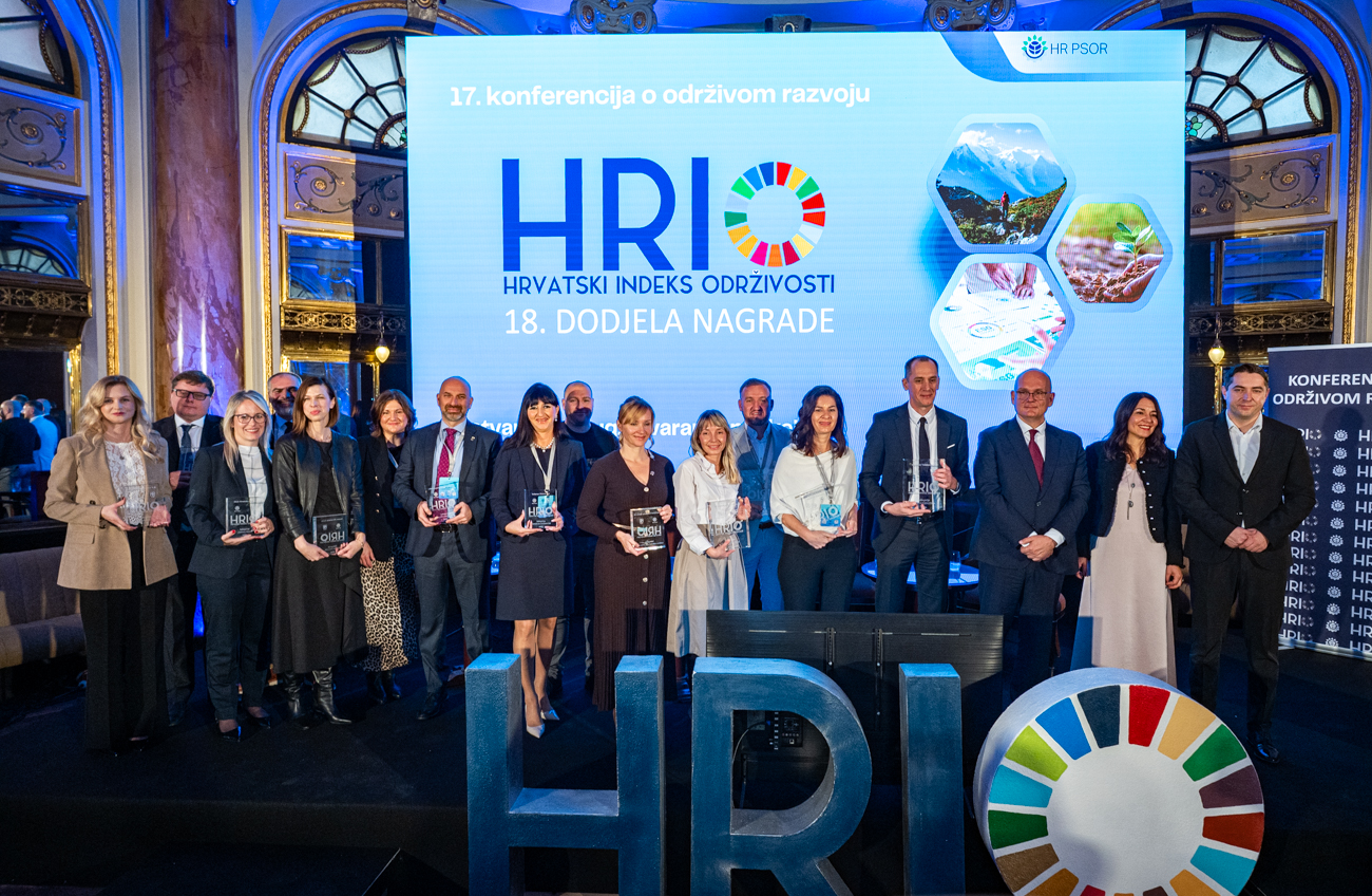 ​Zagrebački holding dobitnik nagrade Hrvatskog indeksa održivosti